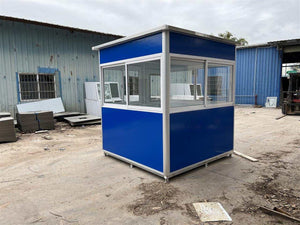 Guard Shack On Trailers HVAC Included 3 Different Sizes