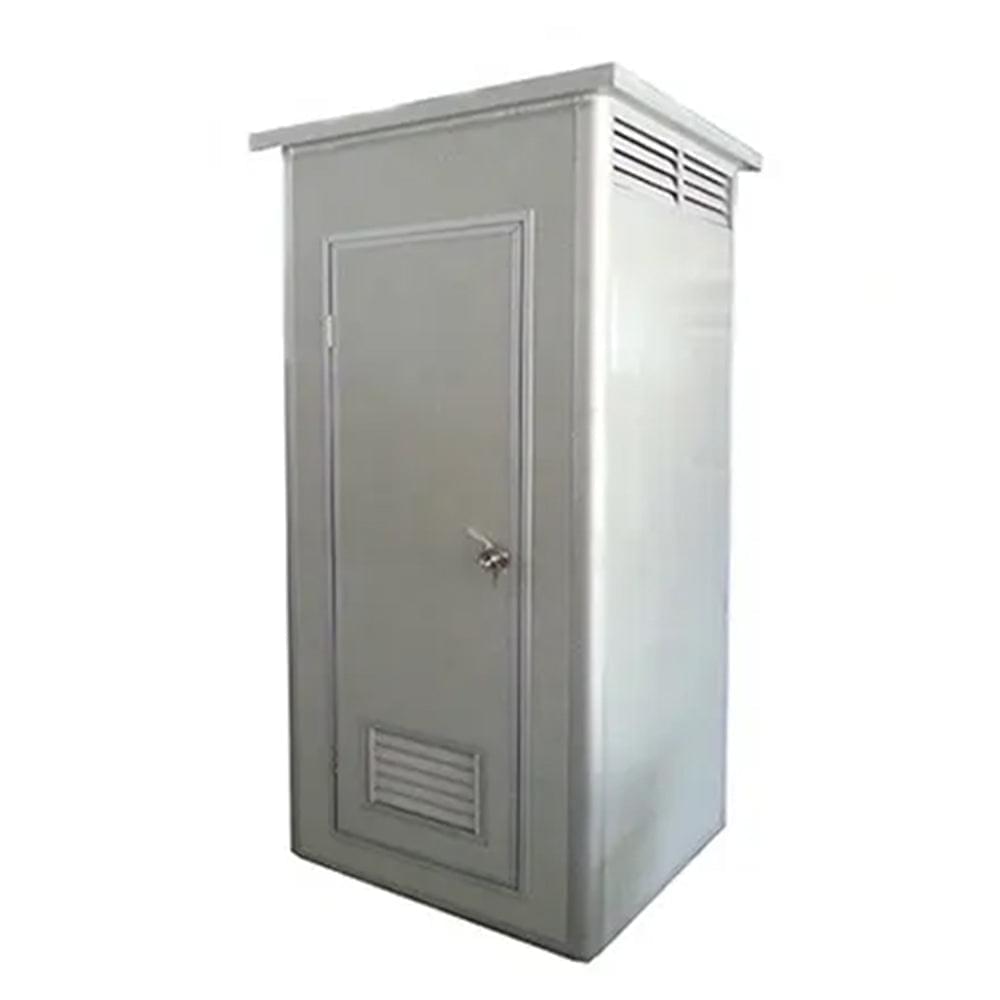 Portable Single Restroom Gray L3.61 x W3.61 x H7.6ft