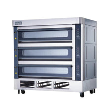 Carregar imagem no visualizador da galeria, 3 Deck 9 Trays Commercial Electric Oven