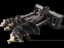 Carregar imagem no visualizador da galeria, Skid Steer Auger with 3 bits in 9&#39;&#39;, 12&#39;&#39;, 18&#39;&#39;