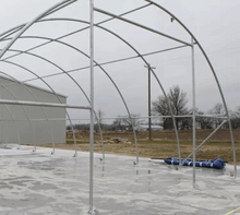 Cargar imagen en el visor de la galería, Single Truss Storage Shelter 11oz PE 300g 20x30x12ft PVC Fabric buildings
