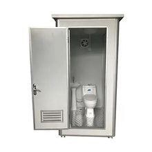 Charger l&#39;image dans la galerie, Portable Single Restroom Gray L3.61 x W3.61 x H7.6ft