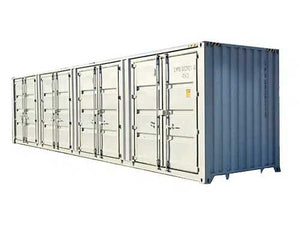 40ft High Cube Container With 4 Side Doors