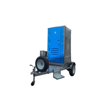 Load image into Gallery viewer, plastic outdoor toilet with trailer