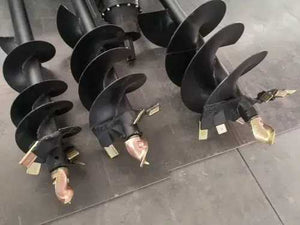 Skid Steer Auger with 3 bits in 9'', 12'', 18''