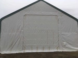 Double Truss Storage Shelter W30'xL40'xH20' 450g PVC