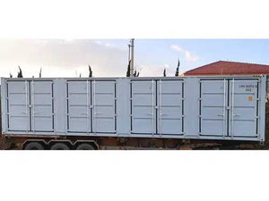 40ft High Cube Container With 4 Side Doors