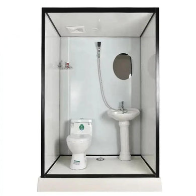Modular Bathroom With Sliding Door