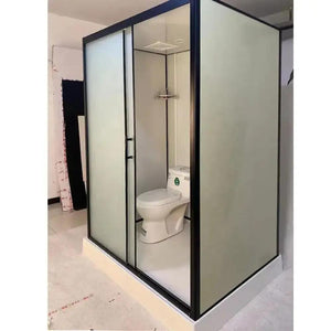 Modular Bathroom With Sliding Door