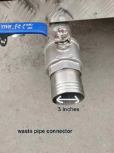 Load image into Gallery viewer, Restroom Trailer 7ft 2 Stall Powered By Solar Panel and With AC
