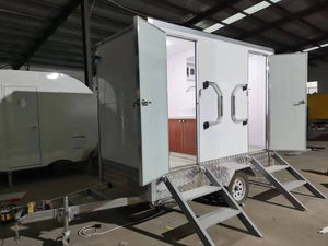 Dual Restroom Trailer Unisex 9ft