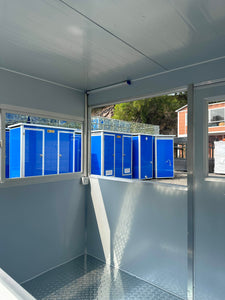 Guard Shack On Trailers HVAC Included 3 Different Sizes