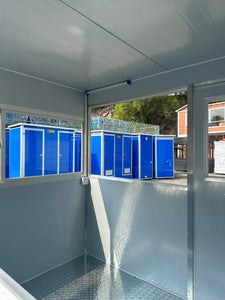 Guard Shack 6.5x6.5x7.5ft Blue