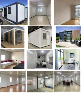 Black Frame 20ft Container Home