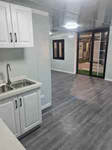 Prefabricated Expandable 3 Bedroom Home 72sqm With Basics Equipped