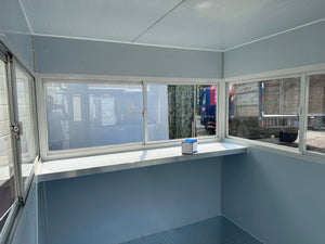 Guard Shack On Trailers HVAC Included 3 Different Sizes