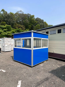 Guard Shack On Trailers HVAC Included 3 Different Sizes