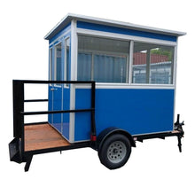 Cargar imagen en el visor de la galería, Guard Shack On Trailers HVAC Included 3 Different Sizes