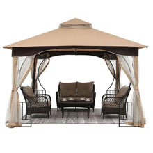 Load image into Gallery viewer, Soft Top Gazebo 11x11 Beige