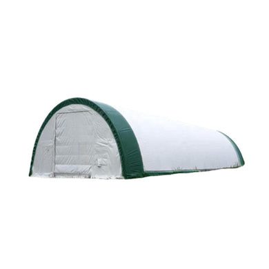 Single Truss Arch Storage Shelter W30'xL65'xH15' 11oz PE