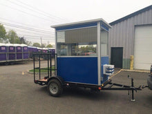 Cargar imagen en el visor de la galería, Guard Shack On Trailers HVAC Included 3 Different Sizes