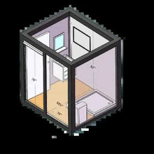 Carregar imagem no visualizador da galeria, Portable Restroom With Shower 6 Units