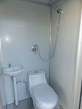 Charger l&#39;image dans la galerie, Portable Single Restroom Gray L3.61 x W3.61 x H7.6ft