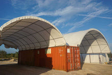 Load image into Gallery viewer, Shipping Container Roof 33x40x12ft PVC 17oz HEAVY DUTY