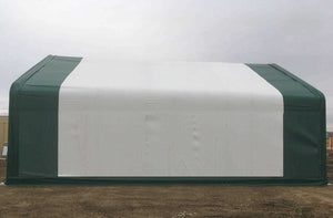 Single Truss Storage Shelter W20'xL20'xH12' 450g PVC