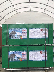 Shipping Container Roof 33x40x12ft PVC 17oz HEAVY DUTY