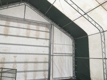 Cargar imagen en el visor de la galería, Storage Shelter Double Truss 30x40x20ft With Winch Doors 300g PE