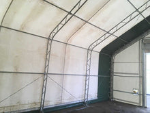 Carregar imagem no visualizador da galeria, Storage Shelter Double Truss 30x40x20ft With Winch Doors 300g PE