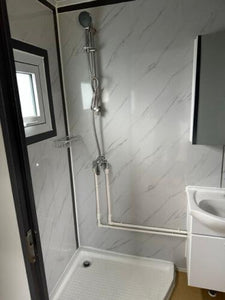 Mobile Office Size 13ft with Toilet Sink and Shower 3 Units