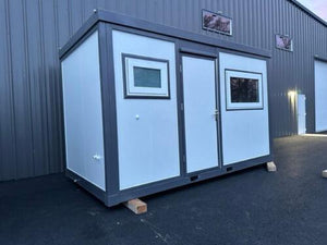 Mobile Office Size 13ft with Toilet Sink and Shower 3 Units