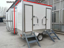 Load image into Gallery viewer, Dual Restroom Trailer Unisex 9ft