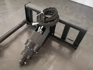 Skid Steer Auger with 3 bits in 9'', 12'', 18''