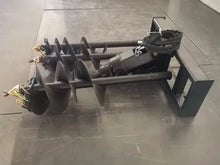 Carregar imagem no visualizador da galeria, Skid Steer Auger with 3 bits in 9&#39;&#39;, 12&#39;&#39;, 18&#39;&#39;