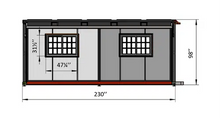 Load image into Gallery viewer, Expandable 19x20ft Prefab Mobile House
